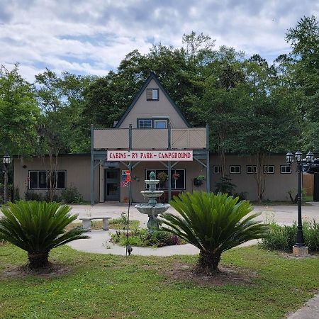 Okefenokee Pastimes Cabins And Campground Stanley Landing Exteriör bild